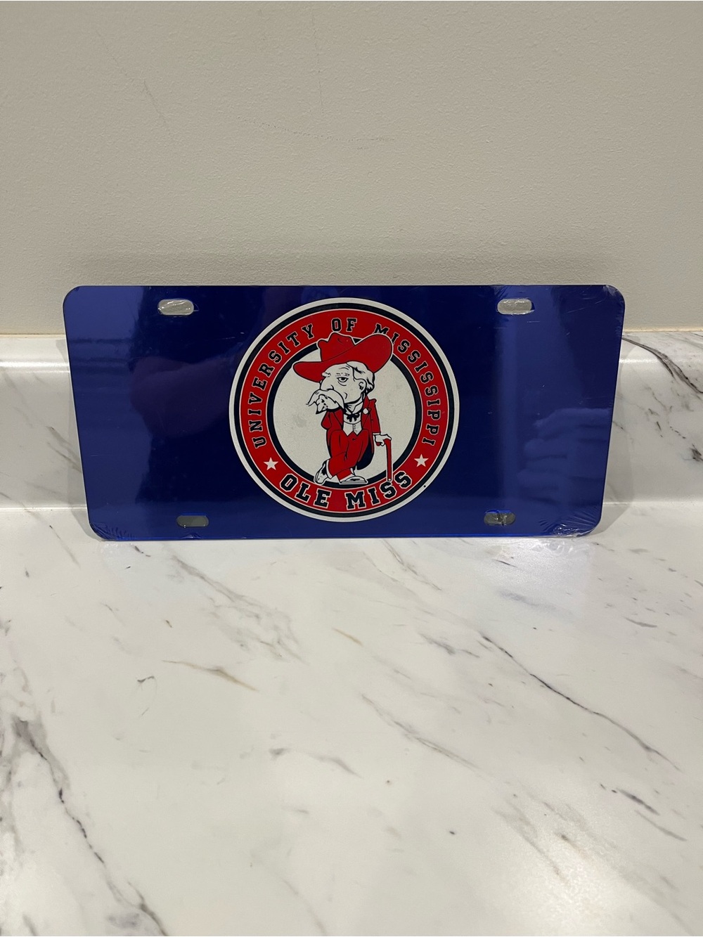 Ole Miss University of Mississippi License Plate